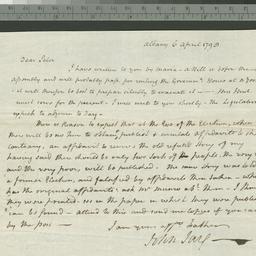 [Document, 1798 April 06]