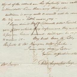 [Document, 1812 March 23]