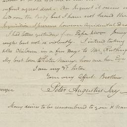 [Document, 1810 July 06]