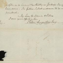 [Document, 1799 December 25]
