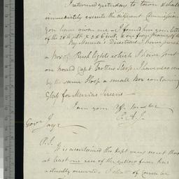 [Document, 1799 July 12]