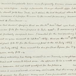 [Document, 1825 February 01]