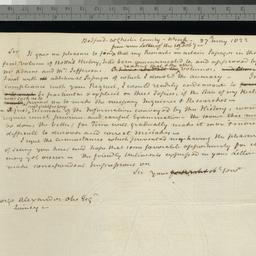 [Document, 1822 May 27]