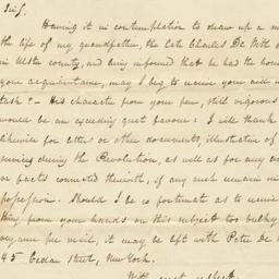 [Document, 1822 August 04]