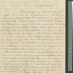 [Document, 1829 April 26]