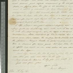 [Document, 1822 August 28]