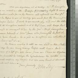 [Document, 1790 January 03]