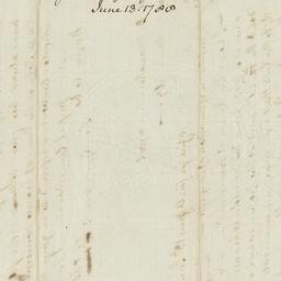 [Document, 1788 June 13]