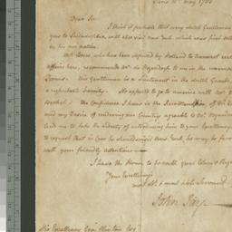 [Document, 1783 May 10]