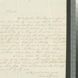 [Document, 1820 October 02]