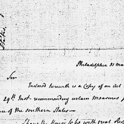 [Document, 1779 March 31]