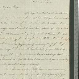 [Document, 1782 April 29]