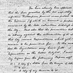 [Document, 1796 January 15]