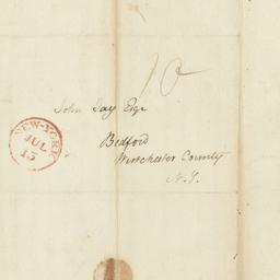 [Document, 1821 July 12]