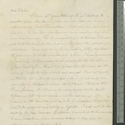 [Document, 1820 January 06]