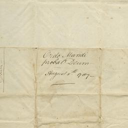 [Document, 1787 August 08]