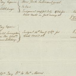 [Document, 1787 July 11]