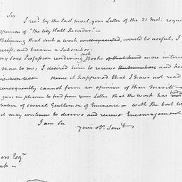 [Document, 1818 March 30]