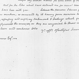 [Document, 1804 November 01]