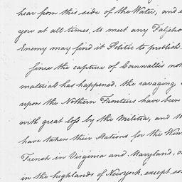 [Document, 1781 November 28]