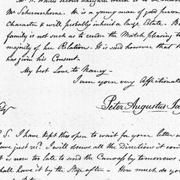 [Document, 1809 January 20]