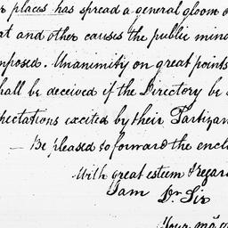 [Document, 1798 September 30]
