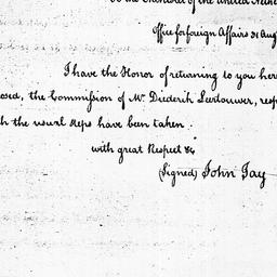 [Document, 1785 August 31]