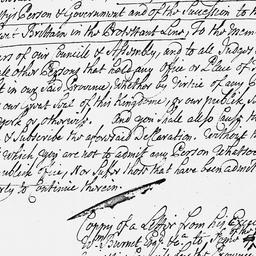 [Document, 1720 October 27]
