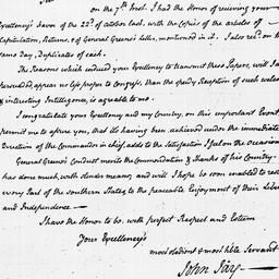 [Document, 1781 December 09]