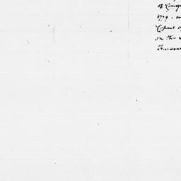 [Document, 1779 January 10]