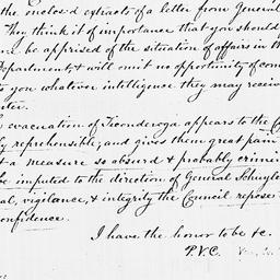 [Document, 1777 July 11]