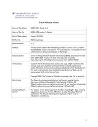 thumbnail for GRID3 COD - Roads v1.0 - Data Release Notes.pdf