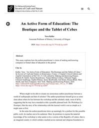 thumbnail for ann_330_ie_19_Keller_Active-Form-of-Education.pdf