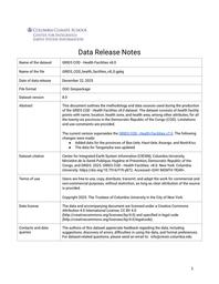 thumbnail for GRID3 COD - Health Facilities v8.0 Data Release Notes.pdf