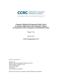 thumbnail for computer-mediated-developmental-math-courses-TN-high-schools-community-colleges.pdf
