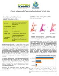 thumbnail for Climate Adaptation for Vulnerable Populations in Tel AvivYafo.pdf