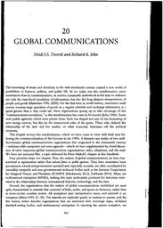 thumbnail for Global Communication Article from The Routledge Companion to the Makers of Global Business (2).pdf