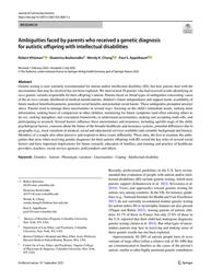 thumbnail for Klitzman_Ambiguities faced by parents who received a genetic diagnosis.pdf