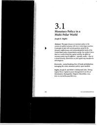 thumbnail for 2015 Monetary Policy in a Multi-Polar World.pdf