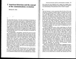 thumbnail for American historians and the concept of the communications revolution.pdf