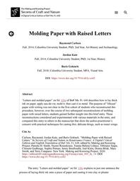 thumbnail for ann_005_fa_14_CarlsonKatz_MoldedLetterPaper.pdf
