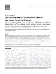 thumbnail for Dynamic Patterns of Brain Structure.pdf