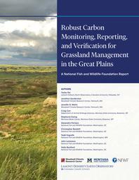 thumbnail for Robust carbon monitoring, reporting, and verification for grassland management in the Great Plains.pdf