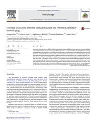 thumbnail for Selective association between cortical thickne.pdf