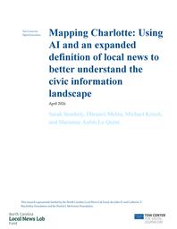 thumbnail for Tow Report_ Mapping Local News in Charlotte (1).pdf