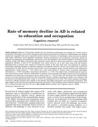 thumbnail for Rate of memory decline in AD is realted to edu.pdf