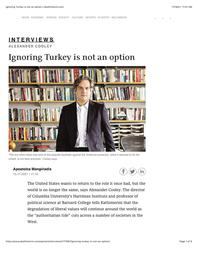 thumbnail for Interview.Ignoring Turkey is not an option - eKathimerini.com.pdf