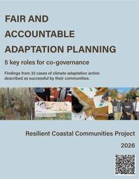 thumbnail for White Paper - Fair and Accountable Adaptation Planning_5 key roles for co-governance [Resilient Coastal Communities Project 1-28-26].pdf