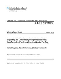 thumbnail for WP 397 Unpacking the Child Penalty Using Personnel Data.pdf
