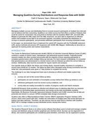 thumbnail for Parsons Faith E, 2015, Managing Qualtrics Survey Distributions and Response Data with SAS.pdf